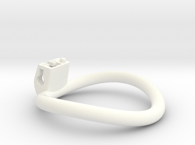 Cherry Keeper Ring - 60mm -12° in White Processed Versatile Plastic