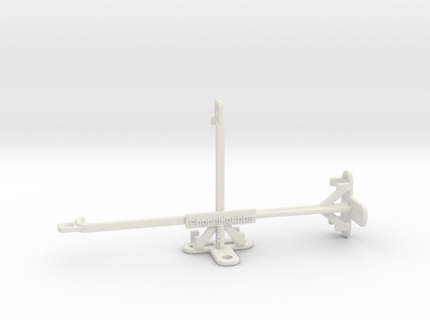 Huawei Mate 30 Pro tripod & stabilizer mount in White Natural Versatile Plastic