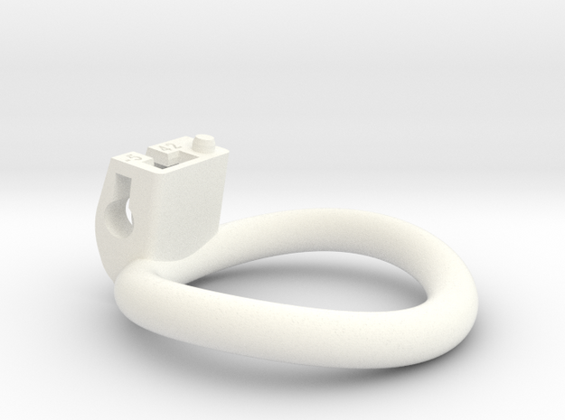 Cherry Keeper Ring - 42mm -5° in White Processed Versatile Plastic