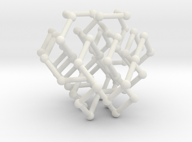 FCC knot no. 4 in White Natural Versatile Plastic