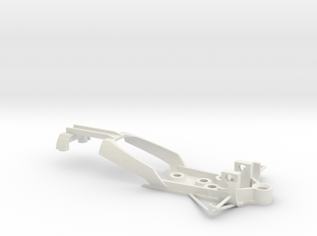 Eagle chassis Scalextric in White Natural Versatile Plastic