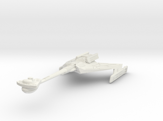 Ship Klingon D4 in White Natural Versatile Plastic