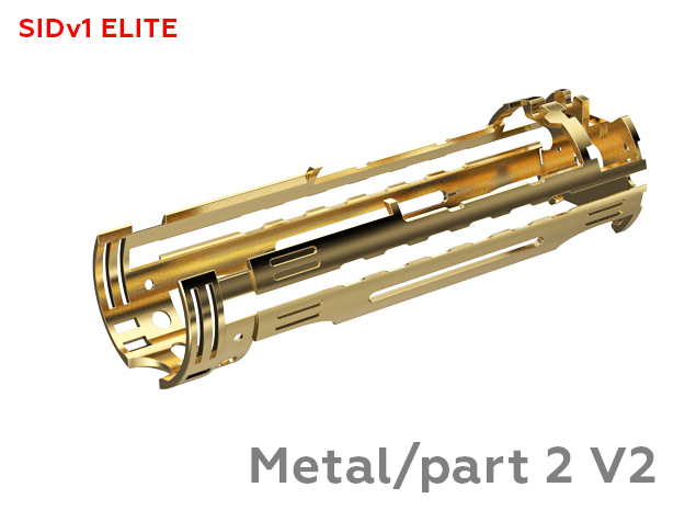 SID Chassis METAL V2 Part 2 in Natural Brass