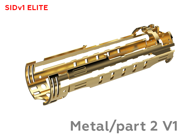 SID Chassis METAL V1 Part 2 in Natural Brass