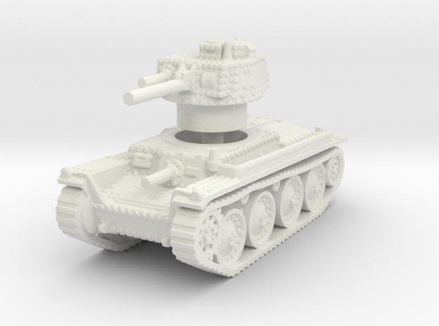 Panzer 38t A 1/120 in White Natural Versatile Plastic