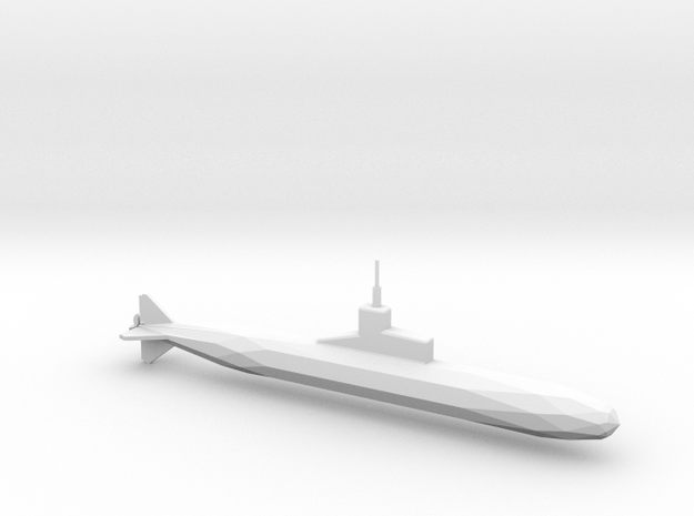 1/192 Scale IJN Kairyu Class Midget Submarine in Tan Fine Detail Plastic