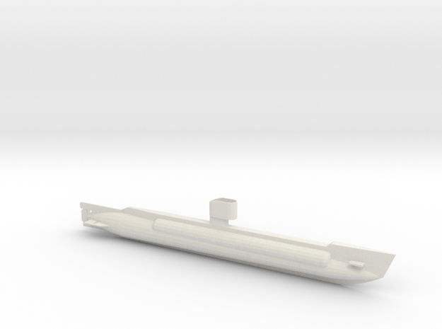 1/192 Scale IJN Type 3 submergence transport vehic in White Natural Versatile Plastic