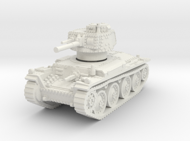 Panzer 38t E 1/76 in White Natural Versatile Plastic