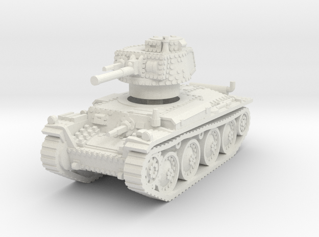Panzer 38t S 1/76 in White Natural Versatile Plastic
