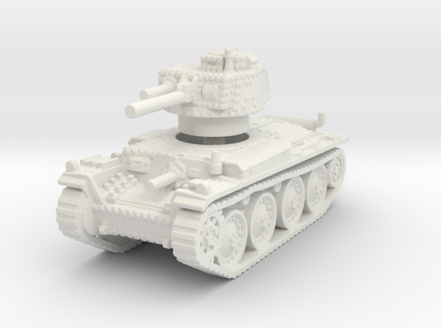 Panzer 38t S 1/120 in White Natural Versatile Plastic