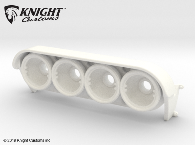 KCLD001 Delta light pod in White Processed Versatile Plastic