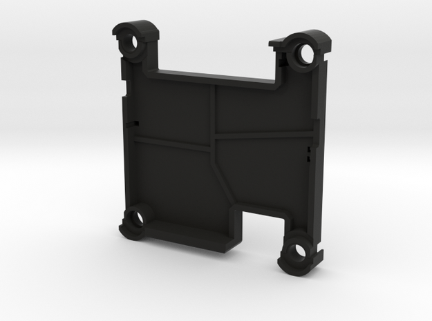 X2.1 Case - Top - Vertical Pins in Black Natural Versatile Plastic