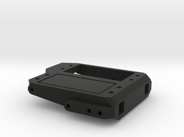 CR12 Servo Mount/Trackbar Mount in Black Natural Versatile Plastic