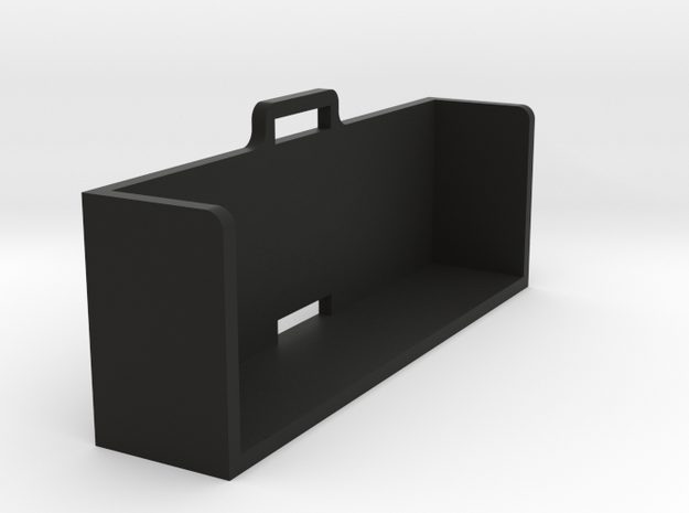 CR12 Low Center Of Gravity Battery Tray in Black Natural Versatile Plastic