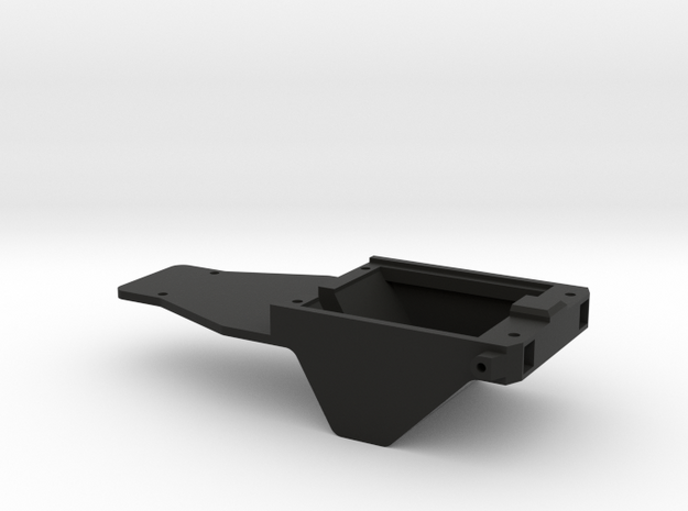 CR12 Rear Electronics Tray in Black Natural Versatile Plastic