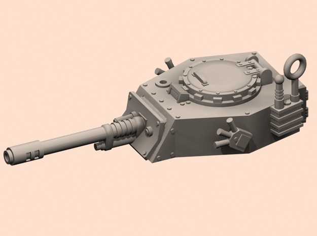 28mm Kimera turret - choose gun in Basic Nylon Plastic: Medium