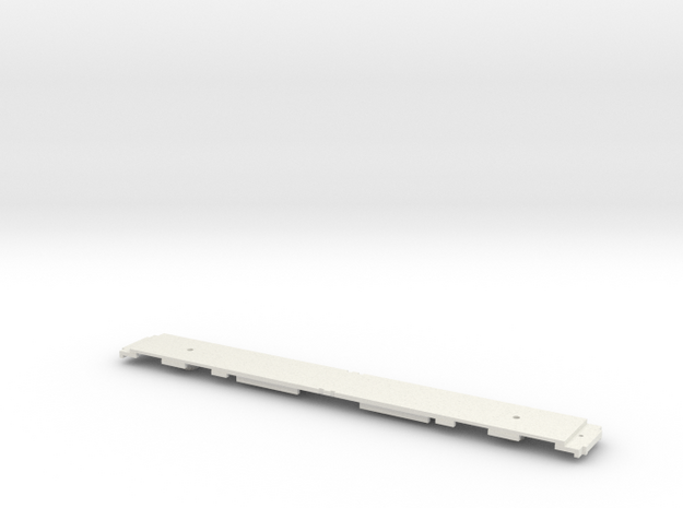 GCR 1911 Corridor Frame for N Gauge 2mm Scale in White Natural Versatile Plastic