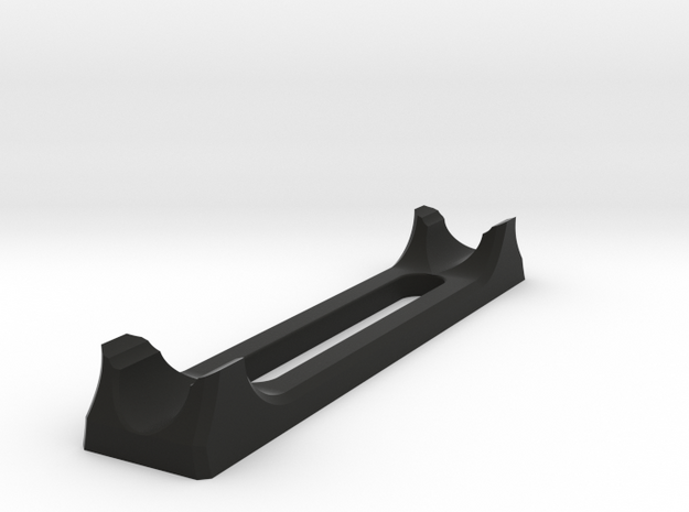 Sub model stand LONG, 1/350 scale in Black Natural Versatile Plastic