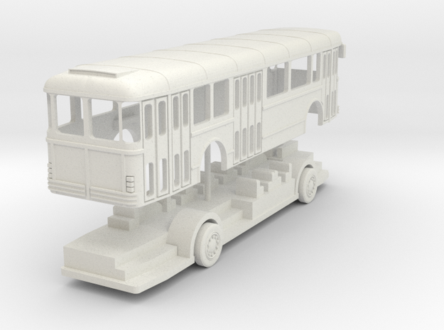 bus SC10 ECHELLE TT in White Natural Versatile Plastic