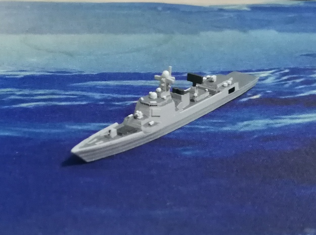 Type 052DL Destroyer, 1/1800 in Tan Fine Detail Plastic