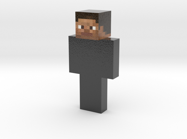 steve2 | Minecraft toy in Glossy Full Color Sandstone