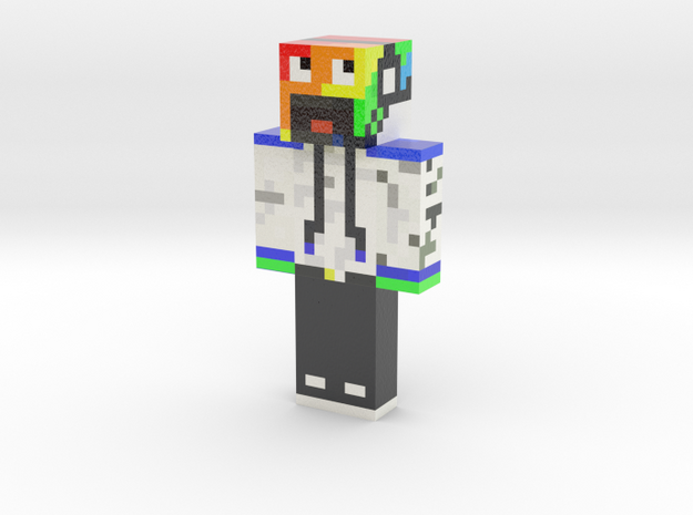 mrrainbowfacex | Minecraft toy in Glossy Full Color Sandstone