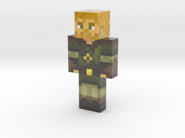 JackHunter4 18 | Minecraft toy in Glossy Full Color Sandstone
