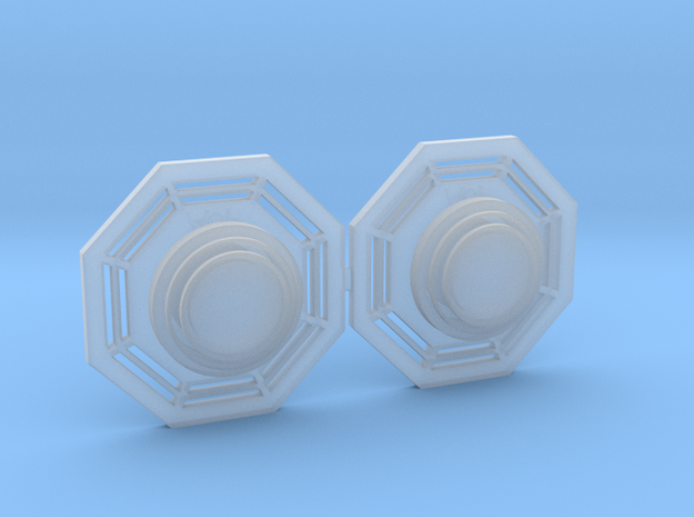 Artoo De Ago's 1:2.3 octagon ports, shallow ANH in Tan Fine Detail Plastic