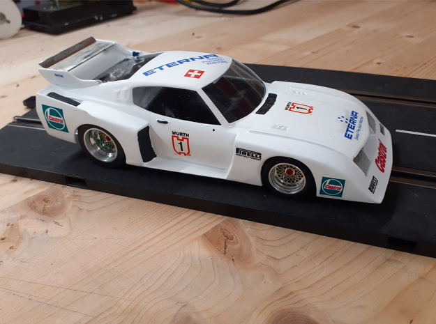 Chassis 124 Tamiya Toyota Celica LB Gruppe 5 13D in White Natural Versatile Plastic