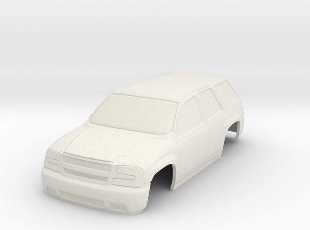 06 Chevrolet Trailblazer SS MiniZ in White Natural Versatile Plastic