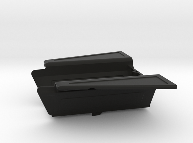 Drop Bed with Side Flaps for Axial Capra in Black Natural Versatile Plastic