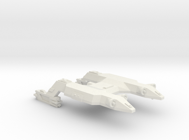 3788 Scale Lyran Panther-S Light Scout Cruiser in White Natural Versatile Plastic