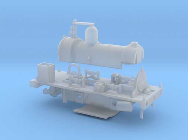LBSCR Well Tank OO (Works Version) in Tan Fine Detail Plastic