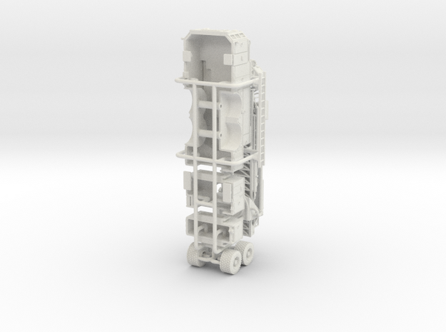 1/64 Pierce Ascendant Mid Mount Body Compartment D in White Natural Versatile Plastic