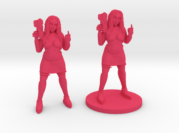 FREE DOWNLOAD SciFi Princess Shaye Promo in Pink Processed Versatile Plastic