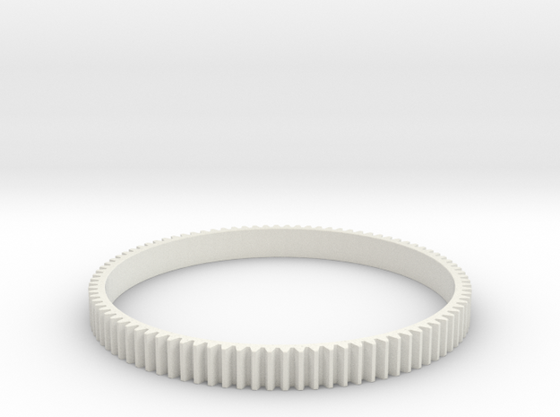 Follo Focus Ring for Leica Summicron R 90mm f2,0 in White Natural Versatile Plastic