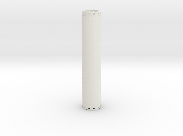 Casing joint 1200mm, length 6,00m in White Natural Versatile Plastic