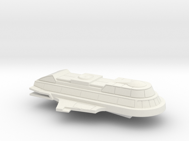 1/1400 Spokane Class Rear Hull in White Natural Versatile Plastic