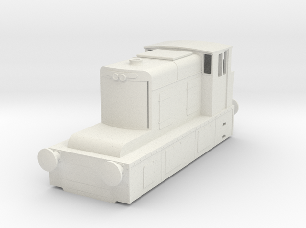 b-100-guinness-hudswell-clarke-diesel-loco in White Natural Versatile Plastic