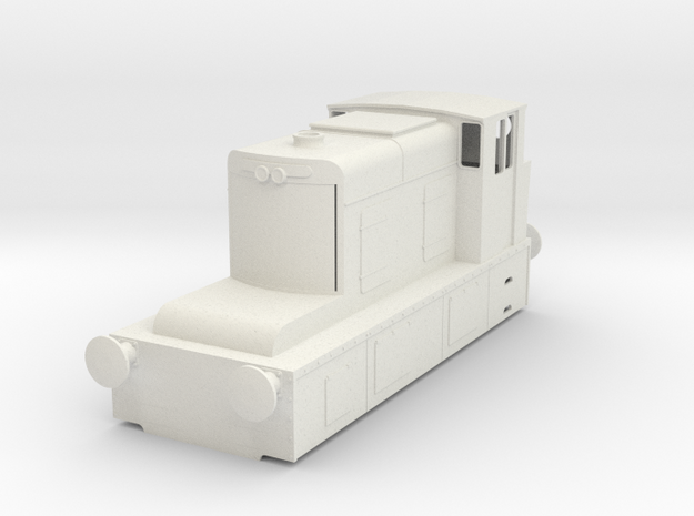 b-43-guinness-hudswell-clarke-diesel-loco in White Natural Versatile Plastic