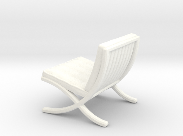 Mies-Van-Barcelona-Chair - 1/2" Model