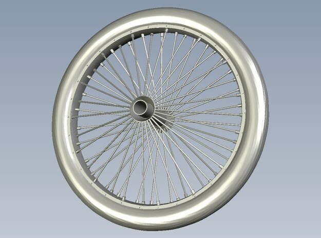 1/16 scale Sopwith Camel biplane wire wheels x 4 in Tan Fine Detail Plastic