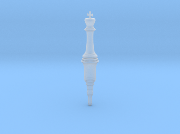 Resident Evil 2 Remake King Plug chess in Tan Fine Detail Plastic