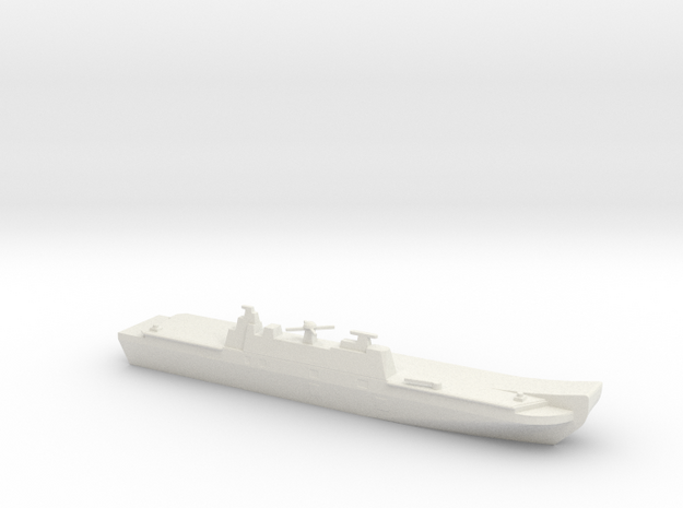 1/1800 Scale SNS Juan Carlos Light Carrier in White Natural Versatile Plastic