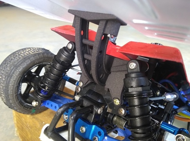 Thundershot Mount for Pro-Line Wing in Black PA12