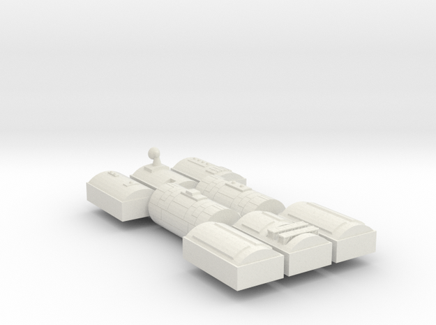 3788 Scale Iridani Supply Dock MGL in White Natural Versatile Plastic