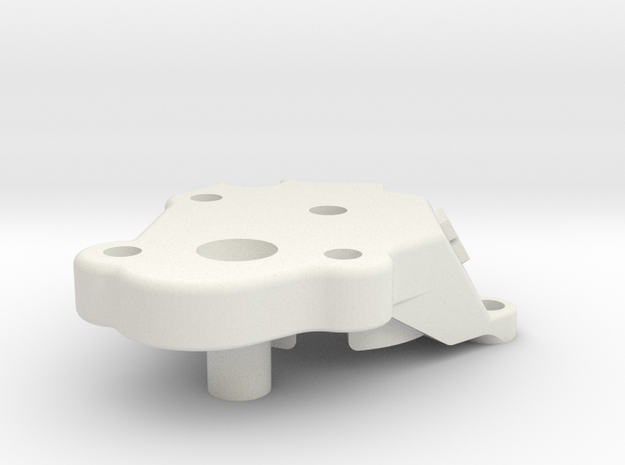 Nimble V2 Smart effector mount in White Natural Versatile Plastic