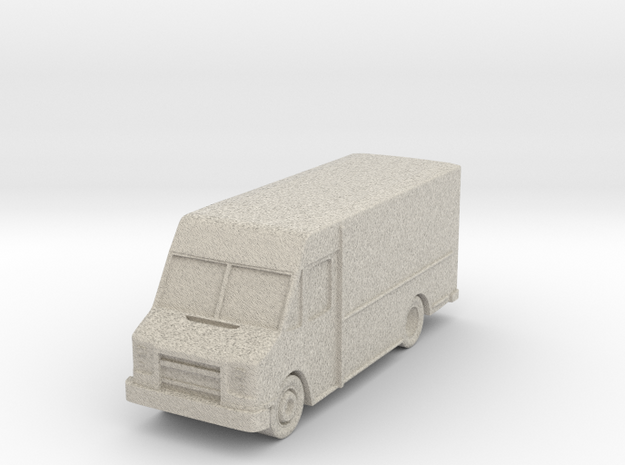 Delivery Truck At 1"=8' Scale in Natural Sandstone