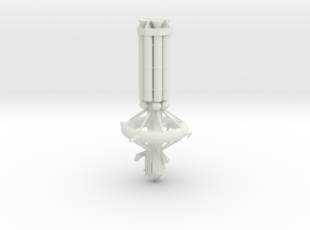 Antares Destroyer - Heavy Missile  in White Natural Versatile Plastic