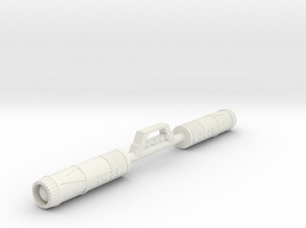Q Launcher LC in White Natural Versatile Plastic
